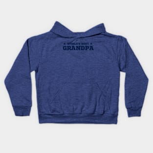 World's Best Grandpa Funny Saying Fathers Day Gift Kids Hoodie